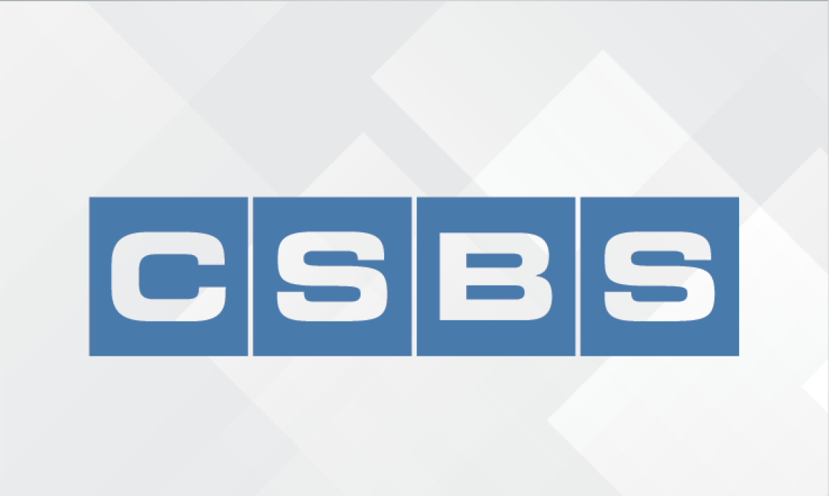 CSBS logo on square background