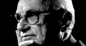 Portrait of Milton Friedman