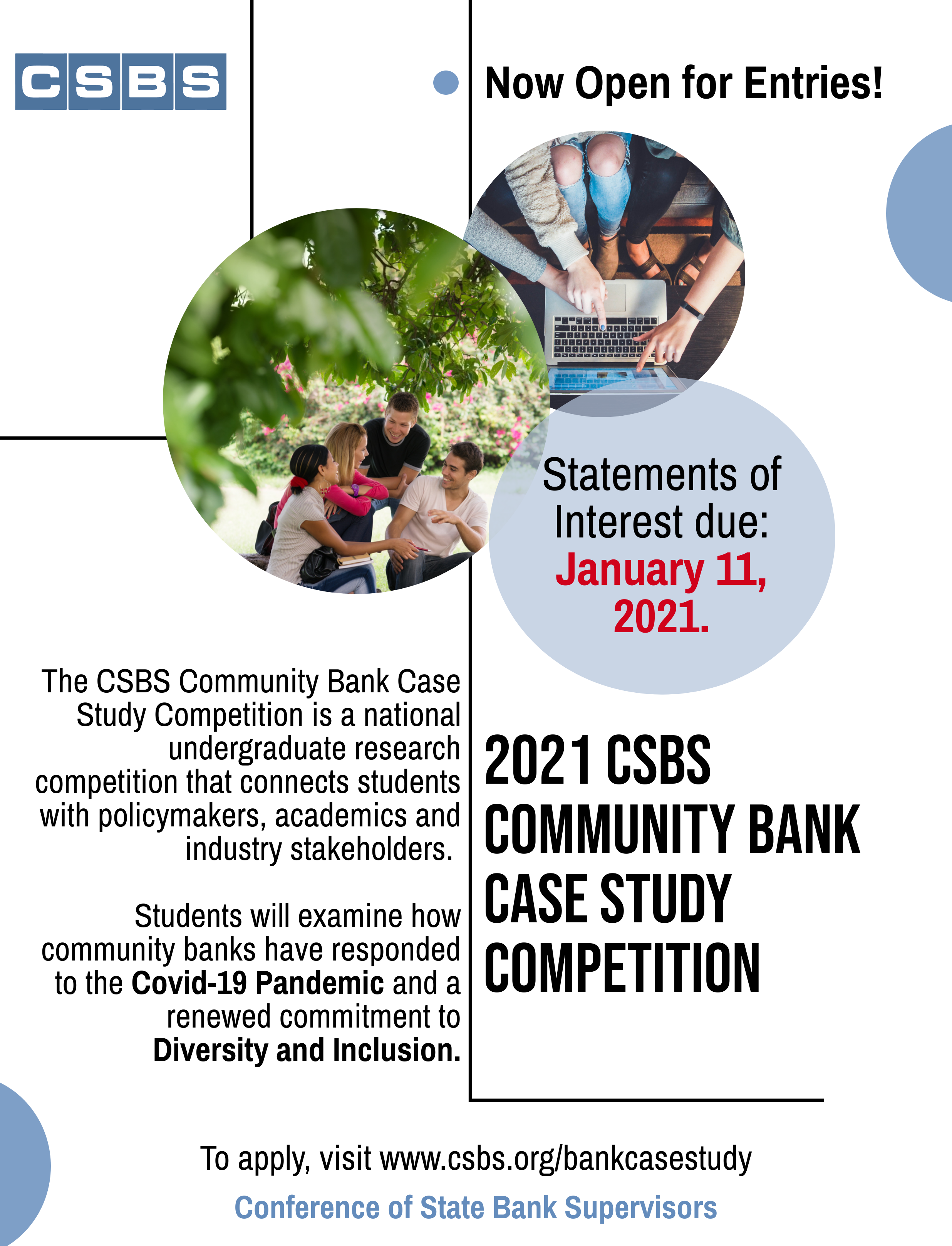community bank case study competition