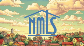 NMLS Logo above homes